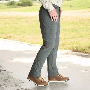 Wrangler Water Repellent Utility Cargo Pants UPF 30 Men's Size 42x30 Gray NWT